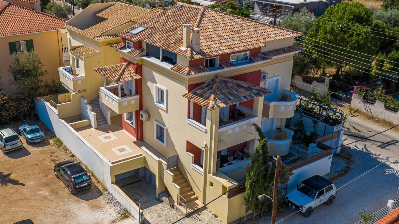 Livas Almyri Seafront Flat Apartment Като Алмири Екстериор снимка