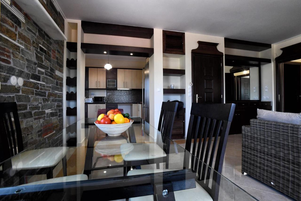Livas Almyri Seafront Flat Apartment Като Алмири Екстериор снимка